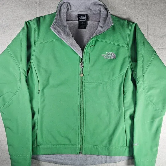 The North Face Apex Women's Full Zip Green Jacket - Size Small - Picture 3 of 7